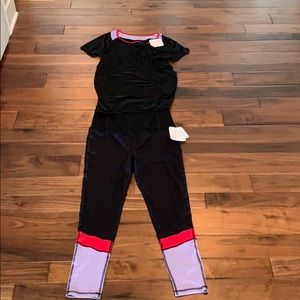 NWT size Large Isabel Maternity workout outfit.